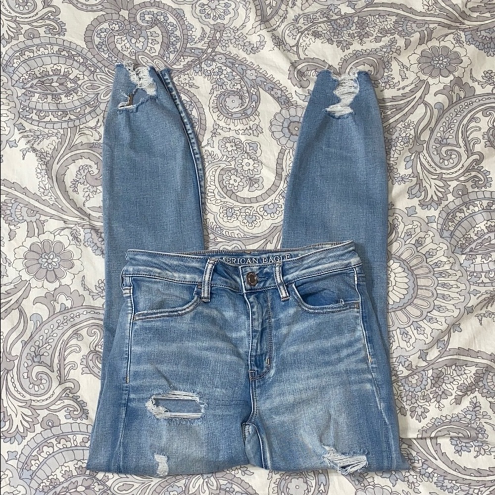 American Eagle High Waisted Skinny Jeans